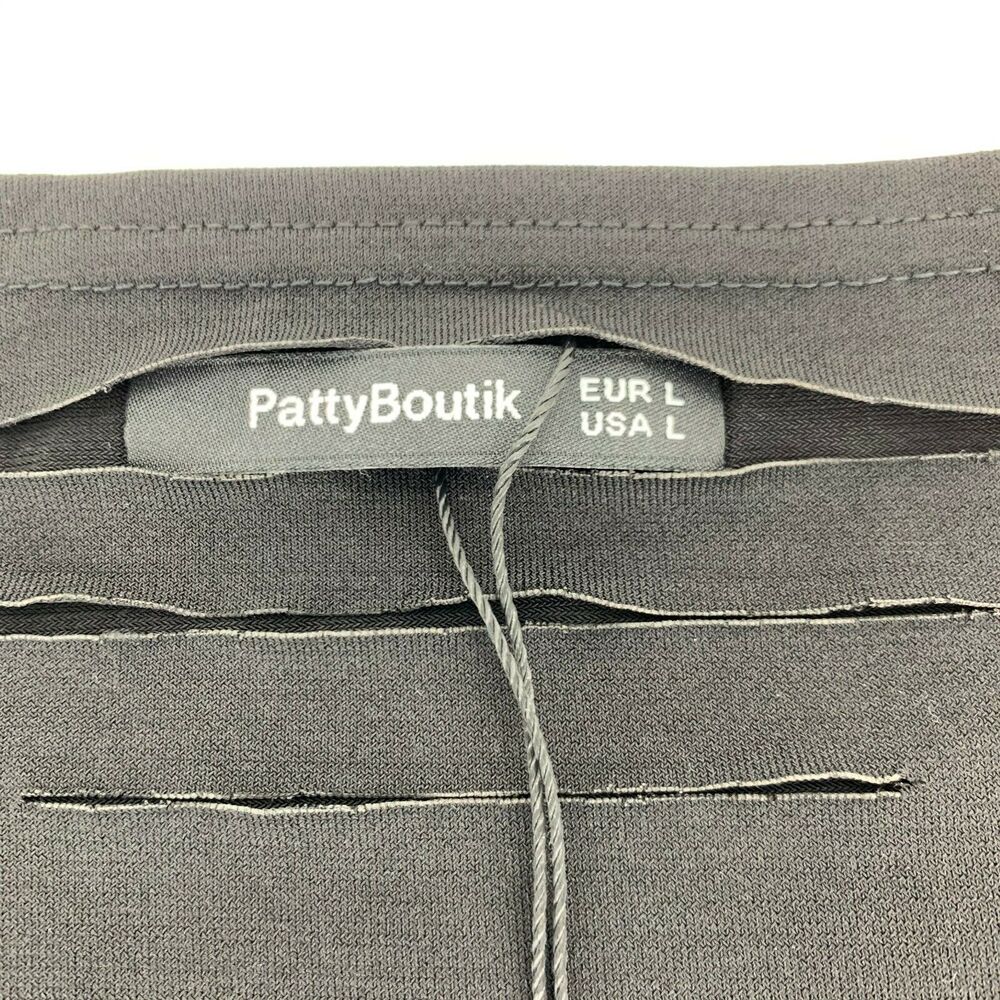 New Patty Boutik Women's Shirt Top Scoop Neck Short Sleeve Casual Size Large - Picture 2 of 4